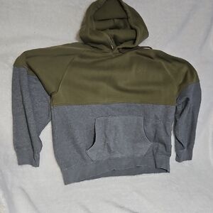 Levi's Olive and Gray Men's Hoodie